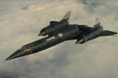 A-12 #06932 in flight. (Photo Courtesy Lockheed Martin)