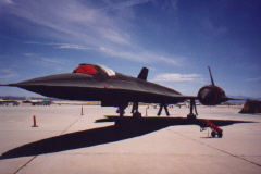 SR-71A #17971 on the Ramp at Dryden. (Paul Kucher Collection)