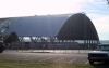 Kettering Cold War Hangar Roof Takes Shape on 13 September 2002 (Paul R. Kucher IV Collection)