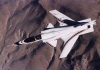 X-29 Top Down (NASA Photo)