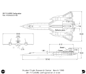 LASRE 3-view Line Art (NASA Diagram)