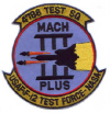 4786 Test Sq. Mach III Plus Patch