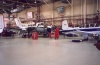 NASA Hangar with King Air and T-34C Maintenance (Paul R. Kucher IV Collection)
