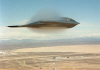 B-2 in Flight over Edwards AFB (USAF Photo)