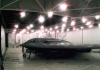 B-2 in Hangar at Whiteman AFB (USAF Photo)