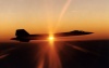 SR-71B #61-7956 In Flight at Sunset (NASA Photo)