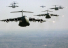 C-17s in Formation (USAF Photo)