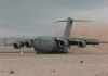 C-17 Landing on an Unpaved Strip (USAF Photo)