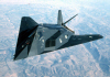 F-117A in Flight (USAF Photo)