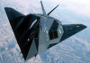 F-117A in Flight (USAF Photo)