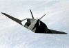 F-117A in Flight (USAF Photo)