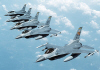 F-16s in Formation (USAF Photo)