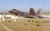 F-22 in Flight over Edwards AFB (USAF Photo)