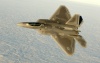 F-22 in Flight Over the Atlantic Ocean (USAF Photo)