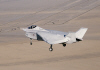 X-32 in Flight over Rogers Dry Lake (USAF Photo)