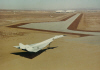XB-70A Landing at Edwards AFB (USAF Photo)